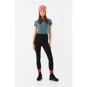 Legginsy damskie Viking Lasala Bamboo czarne. Czarne legginsy Viking, bez wzorów. Za 179,90 zł.