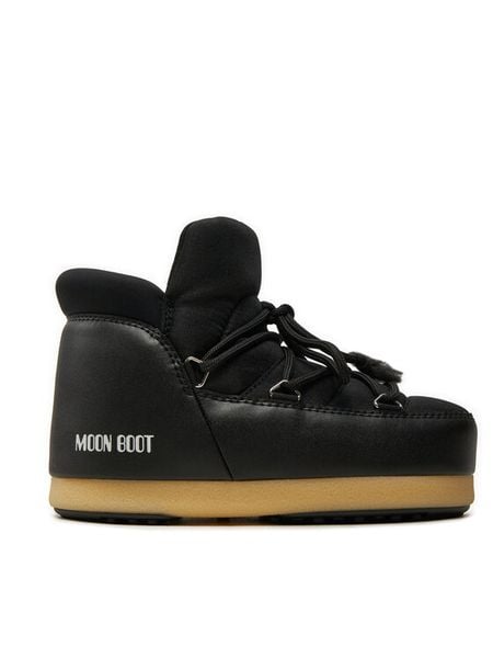 Moon Boot Śniegowce Evx Pumps Nylon 80D1470020 Czarny. Czarne buty zimowe Moon Boot, z nylonu, bez obcasa, bez zapięcia. Za 469,99 zł.