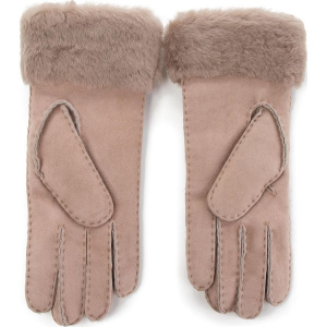 Rękawiczki Damskie EMU AUSTRALIA - Apollo Bay Gloves Mushroom. Szare rękawiczki marki EMU Australia, ze skóry. W wyprzedaży za 279,00 zł.