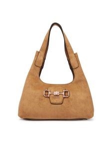 Guess Torebka Sunset HWBB23 14010 Brązowy jasny. Brązowe torebki klasyczne Guess, z aplikacjami, ze skóry, bez dodatków. Za 584,99 zł.