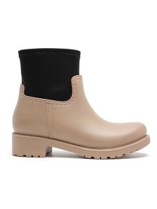 Foreverfolie Sztyblety w kolorze beżowo-czarnym rozmiar: 38. Brązowe buty sportowe Foreverfolie, bez wzorów, bez zapięcia. Za 69,58 zł.