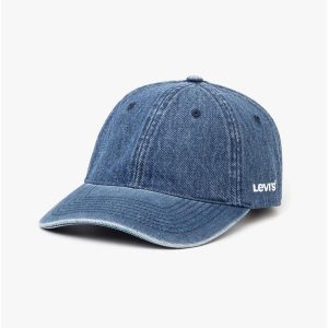 Czapka Levi's 235285-6-10 unisex. Niebieskie czapki Levi's®, bez wzorów, z materiału. Za 117,85 zł.