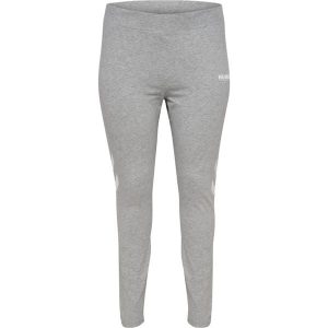 Damskie wysokie legginsy Hummel Legacy Plus. Szare legginsy Hummel, bez wzorów. Za 179,50 zł.