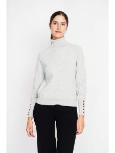 William de Faye Golf w kolorze jasnoszarym rozmiar: 34. Szare golfy William de Faye, bez wzorów. Za 113,99 zł.