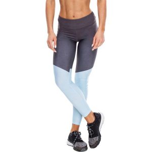 Legginsy w kolorze szaro-błękitnym. Legginsy marki Haby, Mr Gugu Ms Go. W wyprzedaży za 114,95 zł.