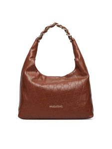 Valentino Torebka Crystelle VBSA5Q07 Brązowy. Brązowe torebki klasyczne Valentino, bez wzorów, ze skóry, bez dodatków. Za 679,99 zł.