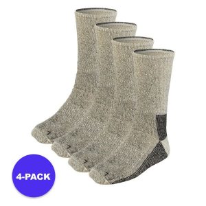Skarpetki turystyczne dla dorosłych Medium Tracking 4 pary. Szare skarpetki XTREME, bez wzorów, z elastanu. Za 287,79 zł.