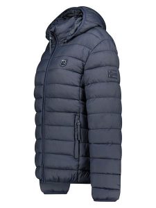 Geographical Norway Kurtka pikowana "Atikotal" w kolorze granatowym rozmiar: M. Niebieskie kurtki Geographical Norway, m, bez wzorów, bez kaptura. Za 145,26 zł.