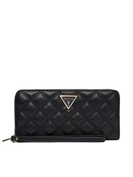 Guess Portfel SWQG96 73146 Czarny. Czarne portfele Guess, z aplikacjami, ze skóry. Za 265,99 zł.
