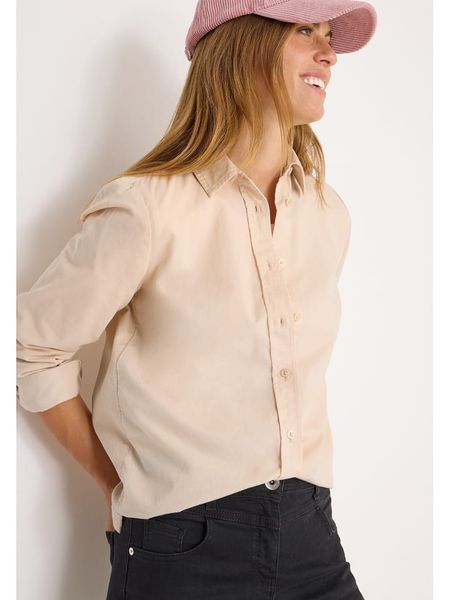 Cecil Koszula w kolorze beżowym rozmiar: L. Brązowe koszule Cecil, l, bez wzorów, z bawełny, bez kołnierzyka, bez ramiączek. Za 123,25 zł.