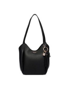 Guess Torebka Melody HWBG97 35030 Czarny. Czarne torebki klasyczne Guess, z aplikacjami, ze skóry, bez dodatków. Za 584,99 zł.