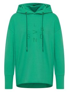 ELBSAND Bluza "Dana" w kolorze zielonym rozmiar: M. Zielone bluzy ELBSAND, m, bez wzorów, z kapturem. Za 184,89 zł.