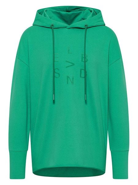 ELBSAND Bluza "Dana" w kolorze zielonym rozmiar: M. Zielone bluzy ELBSAND, m, bez wzorów, z kapturem. Za 179,64 zł.