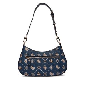 Torebka Guess. Niebieskie torebki klasyczne Guess, z aplikacjami, bez dodatków. Za 609,99 zł.