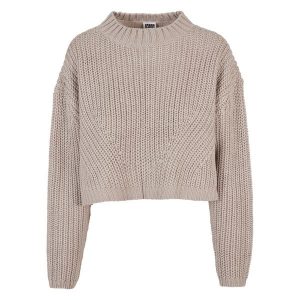 Oversizowa Bluza Damska Z Szerokimi Rękawami. Szare bluzy Urban Classics, xl, bez wzorów, bez kaptura. Za 153,99 zł.