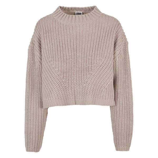 Oversizowa Bluza Damska Z Szerokimi Rękawami. Szare bluzy Urban Classics, xl, bez wzorów, bez kaptura. Za 155,99 zł.