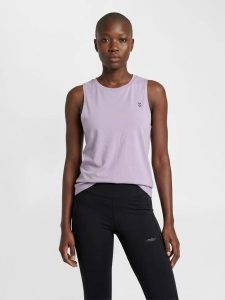 Hummel top bez rękawów hmlSOFT OPEN BACK W TOP — otwarty tył, miękki materiał –. Szare topy Hummel, s, bez wzorów, z bawełny, klasyczne, bez kołnierzyka, bez ramiączek. Za 142,33 zł.