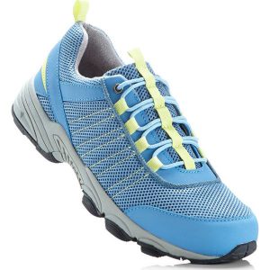Buty trekkingowe bonprix niebieski-limonka. Buty sportowe marki bonprix. Za 79,99 zł.
