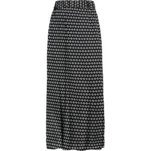 Spódnica z wiskozy z nadrukiem bonprix czarno-biały z nadrukiem. Spódnice marki bonprix. Za 79,99 zł.