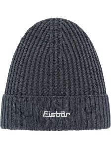 Eisbär Czapka "Poca" w kolorze antracytowym rozmiar: onesize. Czarne czapki Eisbar, z aplikacjami, z wełny. Za 127,35 zł.