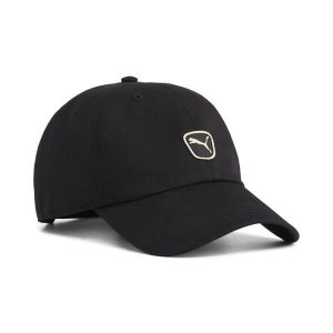 Czapka z daszkiem PUMA Cat Patch PUMA. Czarne czapki Puma, z aplikacjami, z bawełny, klasyczne. Za 79,00 zł.