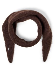 Opus Szalik z domieszką wełny Kobiety brązowy, ONE SIZE. Brązowe szaliki Opus, bez wzorów, z wełny. Za 99,95 zł.