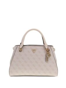 Guess Torebka HWBG96 72070 Kremowy. Białe kuferki Guess, z aplikacjami, ze skóry, bez dodatków. Za 607,99 zł.