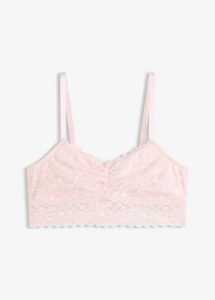 Biustonosz bustier z delikatną podszewką z bawełny. Czerwone biustonosze bonprix, bez wzorów, z bawełny. Za 67,99 zł.