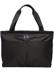 Under Armour Shopper bag w kolorze czarnym - 45 x 30 x 15 cm rozmiar: onesize. Czarne shopper bag Under Armour, bez wzorów, z materiału, na ramię, bez dodatków. Za 124,86 zł.