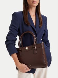 MEXX Torebka CEO-MEXX-S-001-10 Brązowy. Brązowe torebki klasyczne Mexx, bez wzorów, ze skóry, bez dodatków. Za 229,99 zł.
