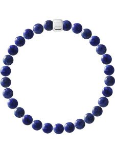 Pearline Bransoletka "Confiance" z lapis lazuli rozmiar: 22 cm. Niebieskie bransoletki Pearline, z lazurytem, srebrne. Za 222,41 zł.