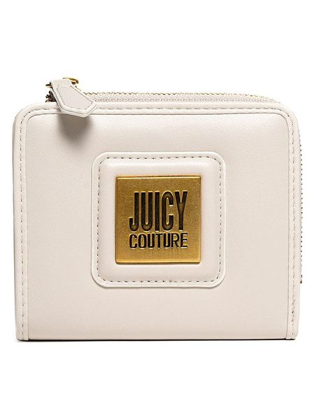 Juicy Couture Portfel w kolorze kremowym - 14 x 9 x 2 cm rozmiar: onesize. Brązowe portfele Juicy Couture, bez wzorów, z materiału. Za 100,99 zł.