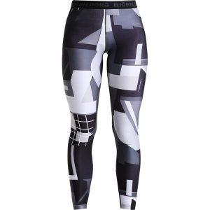 Björn Borg POLLY Legginsy black. Czarne legginsy marki Björn Borg, z elastanu. W wyprzedaży za 146,30 zł.