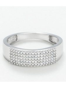 DIAMANTA Złoty pierścionek "Diamantine" z diamentami rozmiar: 56. Szare pierścionki DIAMANTA, z diamentem, złote. Za 1 621,49 zł.