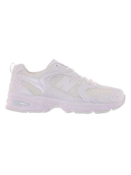 New Balance Sneakersy "530" w kolorze białym rozmiar: 44. Białe trampki New Balance, bez wzorów, z materiału, bez zapięcia. Za 387,53 zł.