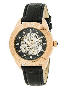 Empress Zegarek automatyczny "Godiva" w kolorze złoto-czarnym rozmiar: onesize. Czarne, analogowe zegarki Empress. Za 543,99 zł.