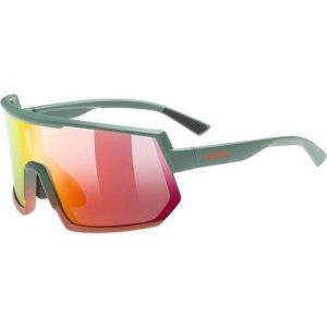 Uvex sportstyle 235 Okulary do wielu sportów Unisex Półobwódkowe Zielony, Czerwony. Czerwone okulary przeciwsłoneczne UVEX. Za 384,99 zł.