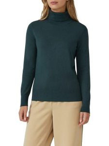 S.Oliver Golf w kolorze ciemnozielonym rozmiar: 46. Zielone golfy s.Oliver, bez wzorów. Za 100,99 zł.