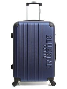 BlueStar Walizka "Bucarest" w kolorze granatowym - 35 x 55 x 21 cm rozmiar: onesize. Niebieskie walizki BlueStar, bez wzorów, z materiału. Za 165,99 zł.