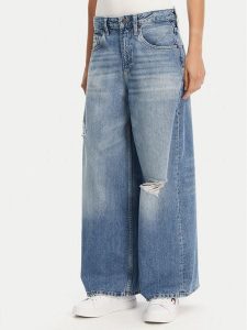 Tommy Jeans Jeansy Charlie DW0DW21277 Niebieski Loose Fit. Niebieskie jeansy Tommy Jeans, bez wzorów, z bawełny. Za 279,99 zł.