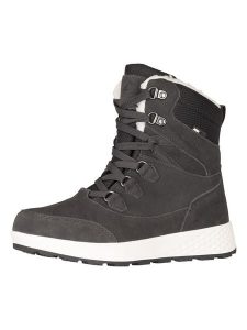 Westfjord Skórzane botki zimowe "Eldfjall" w kolorze szarym rozmiar: 37. Szare botki Westfjord, na zimę, bez wzorów, z materiału, bez obcasa, bez zapięcia. Za 178,37 zł.