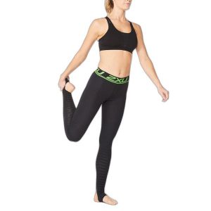 Damskie rajstopy kompresyjne Power Recovery 2XU. Czarne rajstopy i pończochy 2XU, bez wzorów. Za 703,00 zł.