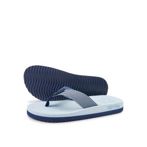 Japonki basenowe dla dorosłych Flip Flop Comfy Tex. Niebieskie klapki Flip Flop, bez wzorów, bez obcasa. Za 89,00 zł.