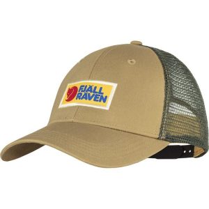 Czapka z daszkiem Fjallraven Vardag Langtradarkeps. Brązowe czapki Fjällräven, bez wzorów, sportowe. Za 119,99 zł.