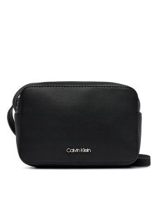 Calvin Klein Torebka Ck Must Camera Bag K60K610293 Czarny. Czarne listonoszki Calvin Klein, bez wzorów, ze skóry, bez dodatków. Za 219,99 zł.
