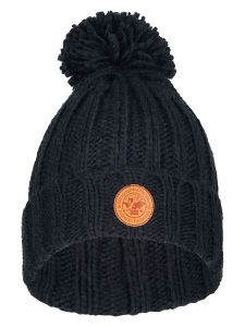 Geographical Norway Czapka w kolorze granatowym rozmiar: onesize. Niebieskie czapki Geographical Norway, z aplikacjami, ze skóry. Za 75,16 zł.