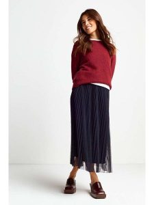 Rich & Royal Spódnica w kolorze granatowym rozmiar: M. Niebieskie spódnice Rich & Royal, na co dzień, m, bez wzorów, midi. Za 278,95 zł.