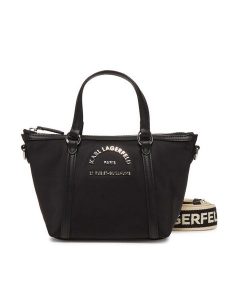 KARL LAGERFELD Torebka A2W30082 Czarny. Czarne torebki klasyczne KARL LAGERFELD, bez wzorów, z materiału, bez dodatków. Za 589,99 zł.