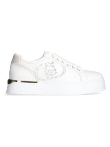 Liu Jo Skórzane sneakersy "Pretty" w kolorze białym rozmiar: 41. Białe trampki Liu Jo, bez wzorów, bez zapięcia. Za 304,49 zł.