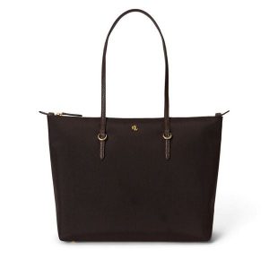 Torebka LAUREN RALPH LAUREN. Brązowe torebki klasyczne Lauren Ralph Lauren, bez wzorów, bez dodatków. Za 639,99 zł.